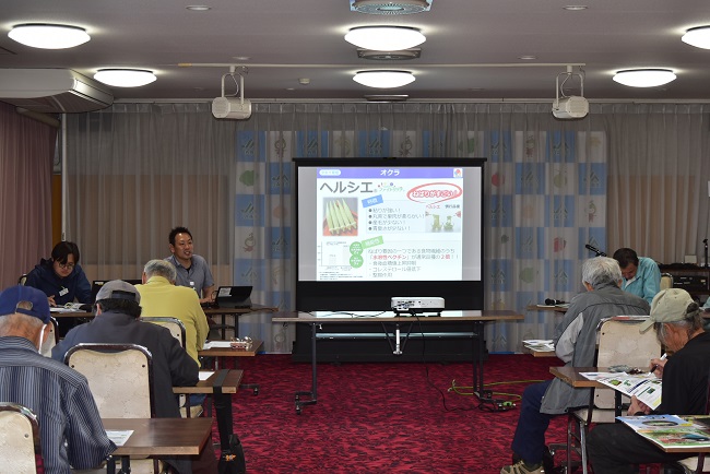 ながいき市場栽培講習会
