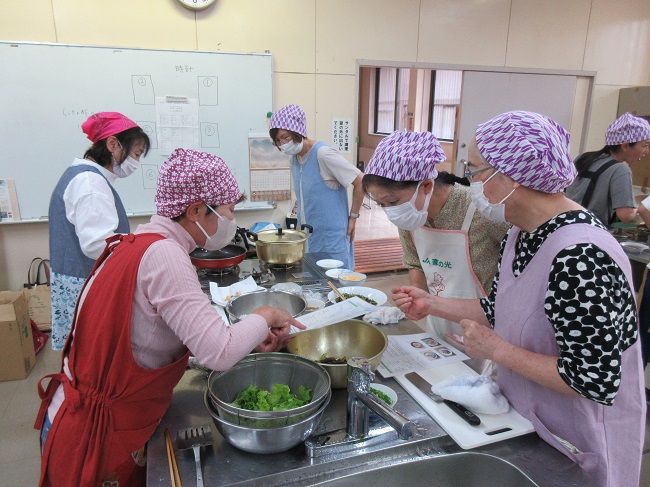 女性部短期大学校第2回講座　酢の講習会