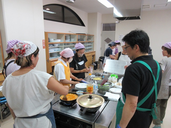 女性部短期大学校第3回講座　麴の講習会