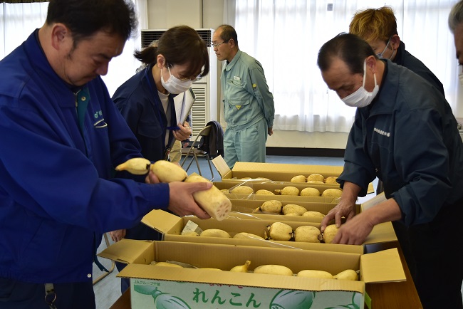 長南町蓮根組合共進会・目揃え会