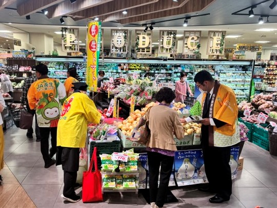 JA長生園芸協議会販促活動