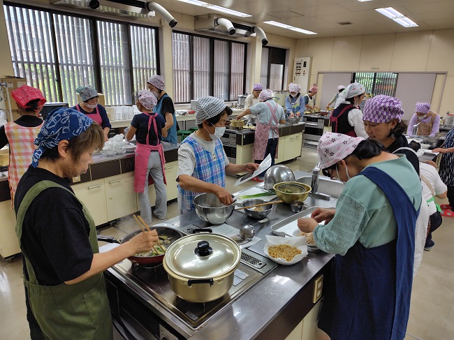 女性部短期大学校第2回講座　酢の講習会