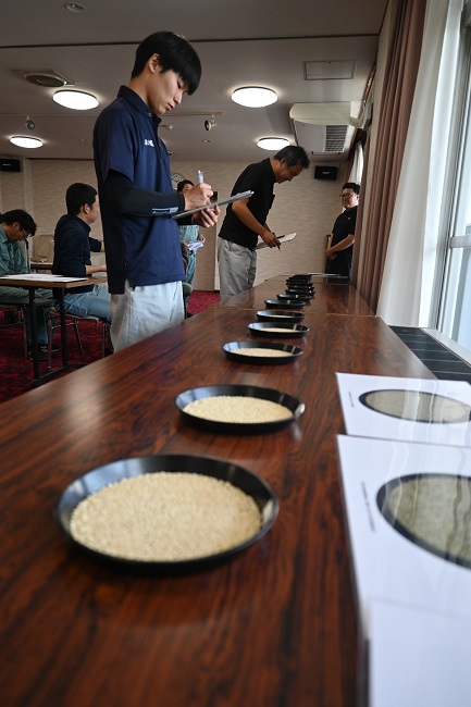 令和8年産米の目揃え会
