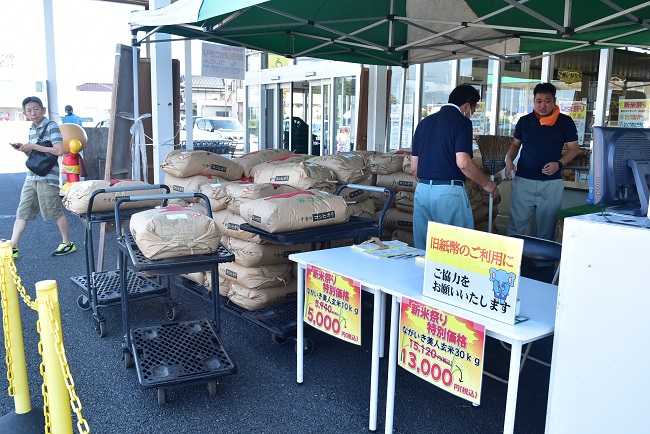 新米まつり開催中🌾